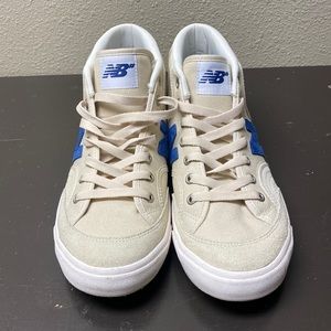 New Balance Numeric Beige/Navy 212 mid top size 9